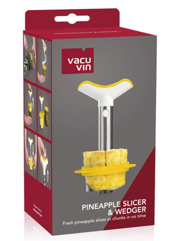 Vacu Vin Ananassnijder wit - (L)20,1 cm