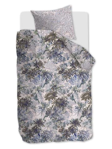 At Home Bettwäsche-Set "Full of Beauty" in Blau/ Grün