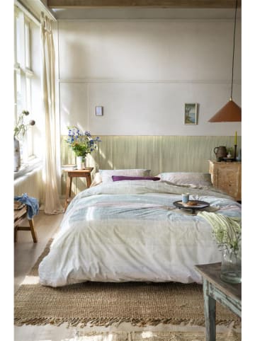 ariadne Beddengoedset "Colour" blauw/grijs