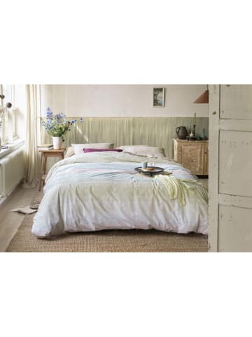 ariadne Beddengoedset "Colour" blauw/grijs