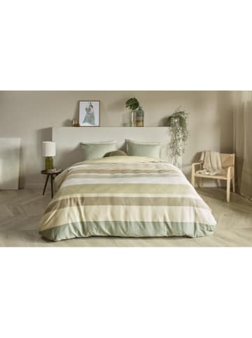 Beddinghouse Satijnen beddengoedset ''Audrie'' groen