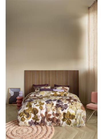 Beddinghouse Beddengoedset "Cilla" crème/bruin/paars