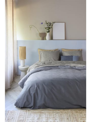 Beddinghouse Bettwäsche-Set ''Jimmy'' in Beige/ Blau