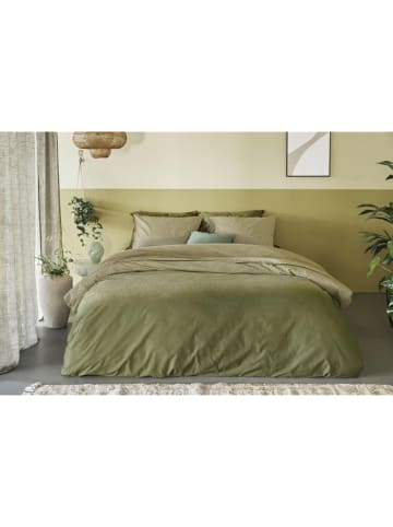 Beddinghouse Komplet pościeli "Jimmy" w kolorze zielonym