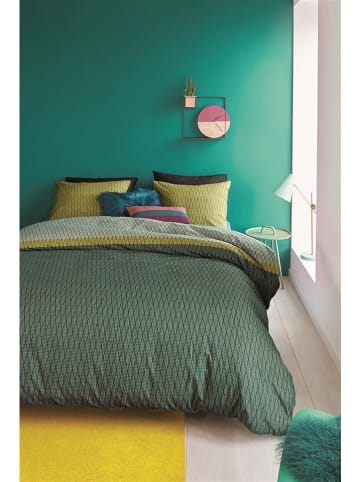 Beddinghouse Komplet pościeli "Leith" w kolorze zielonym