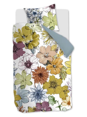 Beddinghouse Komplet pościeli "Lotti" w kolorze błękitnym ze wzorem