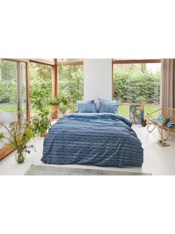 Beddinghouse Komplet pościeli "Yori" w kolorze niebieskim