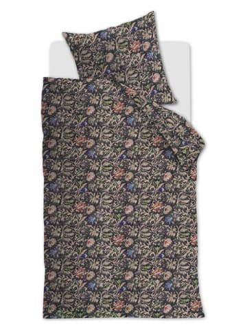 At Home Komplet pościeli "Batik" w kolorze granatowym ze wzorem