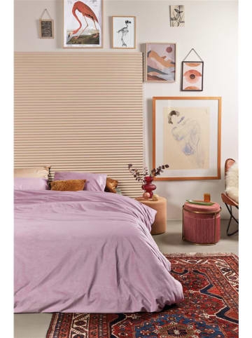At Home Corduroy beddengoedset "Cosy" paars