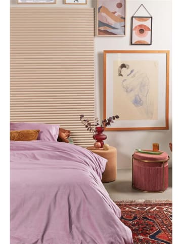 At Home Corduroy beddengoedset "Cosy" paars