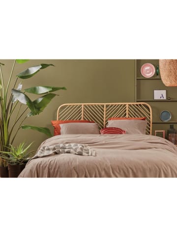 At Home Cord-Bettwäsche-Set "Cosy" in Creme