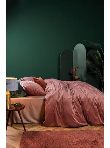 At Home Cord-Bettwäsche-Set "Cosy" in Pink