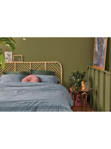 At Home Komplet pościeli aksamitnej "Soft Shine" w kolorze niebieskoszarym