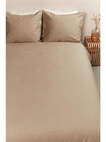 Ambiente Haus Komplet pościeli "Uni" w kolorze khaki