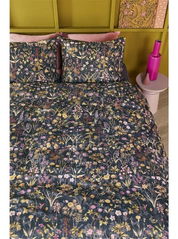 Beddinghouse Komplet pościeli renforcé "Anselmus" w kolorze granatowym ze wzorem