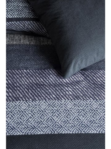 Beddinghouse Flanell-Bettwäsche-Set ''Enzo'' in Dunkelblau