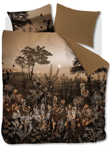 Beddinghouse Satijnen beddengoedset "Evening" bruin