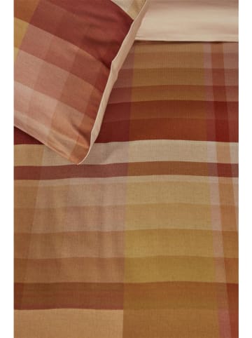 Beddinghouse Komplet pościeli satynowej "Jones" w kolorze pomarańczowym