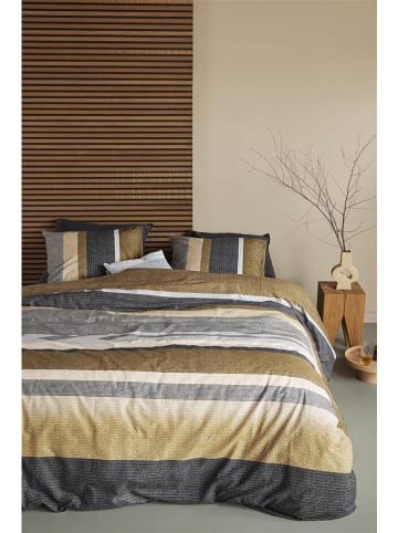 Beddinghouse Beddengoedset "Jorren" grijs/kaki