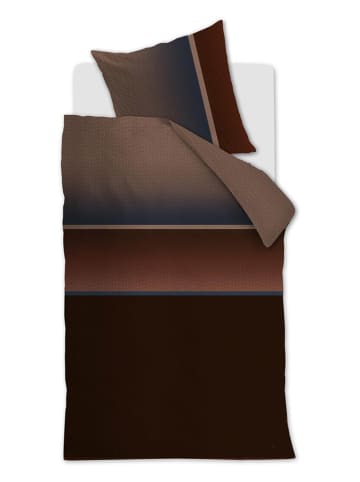 Beddinghouse Satin-Bettwäsche-Set "Kian" in Braun