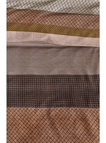 Beddinghouse Satin-Bettwäsche-Set "Kyle" in Beige/ Hellbraun