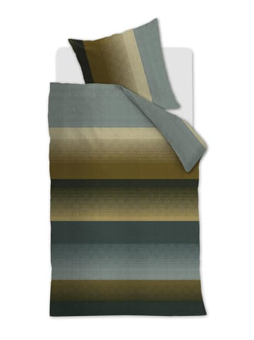 Beddinghouse Satijnen beddengoedset "Luke" groen