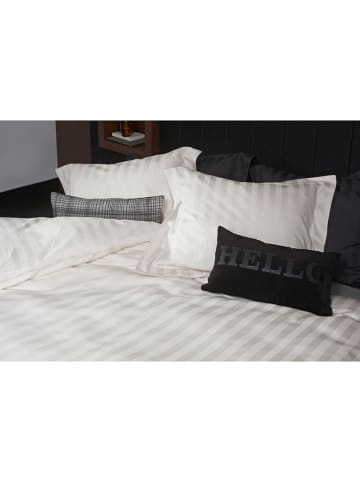 Beddinghouse Satijnen beddengoedset "Shine" naturel/wit
