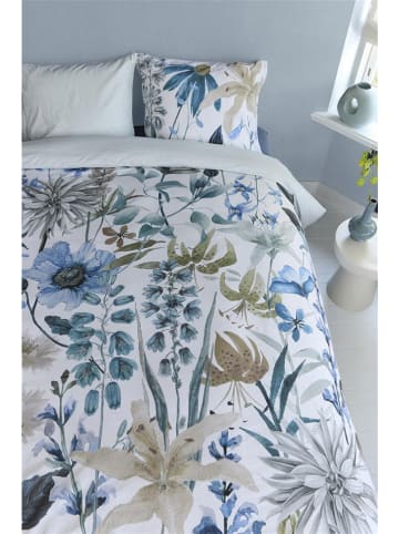Beddinghouse Beddengoedset "Sybil" wit/lichtblauw
