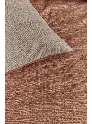 Ambiante Beddengoedset "Coughton'' terracotta