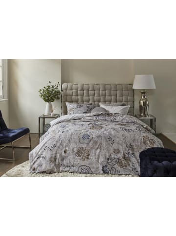 Rivièra Maison Beddengoedset "Floral Paisley" beige/donkerblauw