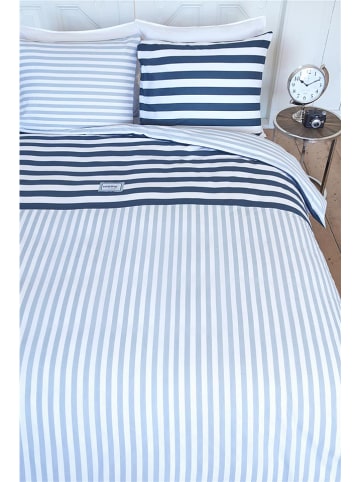Rivièra Maison Renforcé beddengoedset "Harbour" lichtblauw
