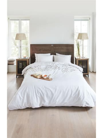 Rivièra Maison Beddengoedset  "Plumeria" wit/goudkleurig