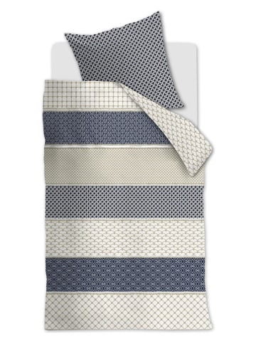 Rivièra Maison Beddengoedset "Ropes" donkerblauw