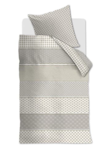 Rivièra Maison Flanellen beddengoedset "Ropes" taupe