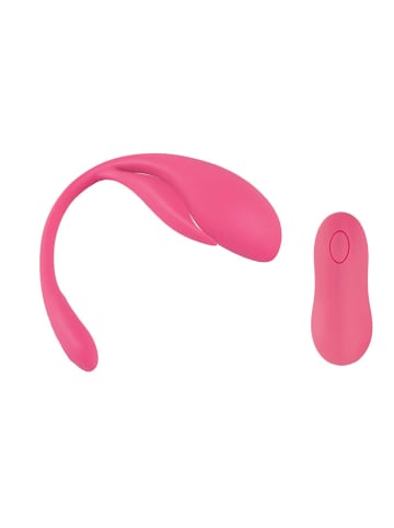 Orion Vibrerend-ei met clitorisvibrator "Double Pleasure L" roze