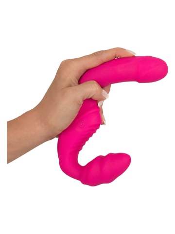 Orion Paarvibrator "Vibrating Strapless Strap-On 2" in Pink - (L)25 x (B)16,5 cm