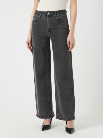 YAS Spijkerbroek - comfort fit - antraciet