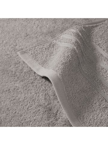 Schiesser 4er-Set: Handtücher "Milano" in Hellgrau