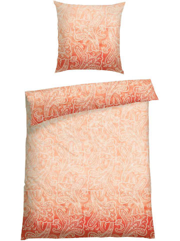 Schiesser Renforcé-Bettwäsche-Set "Claira" in Apricot