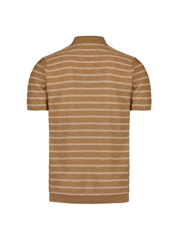 No Excess Poloshirt lichtbruin