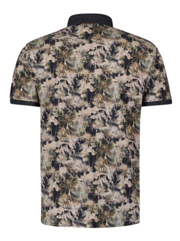 No Excess Poloshirt in Schwarz/ Beige