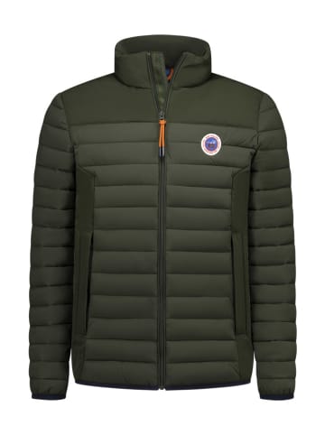 NEW ZEALAND AUCKLAND Steppjacke in Khaki