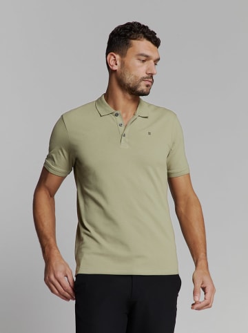 No Excess Koszulka polo w kolorze khaki