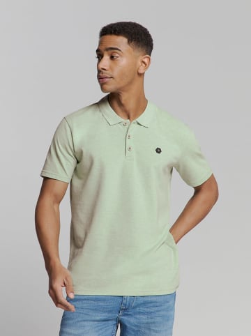 No Excess Poloshirt lichtgroen