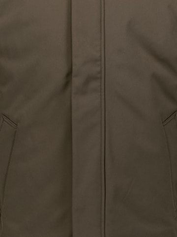 No Excess Parka softshellowa w kolorze szarobrązowym