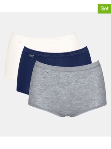 Sloggi Pełne figi high waist (3 pary) "Basic+"
