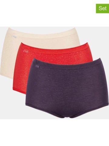 Sloggi Pełne figi (3 pary) w różnych kolorach