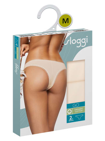 Sloggi Figi (2 pary) w kolorze beżowym