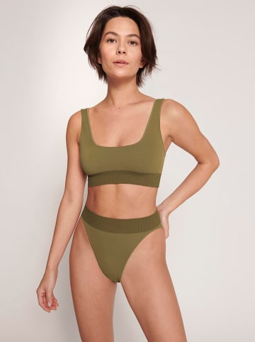 Sloggi Top w kolorze khaki