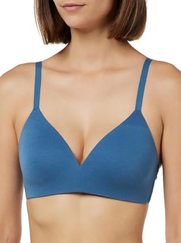 Sloggi Bügelloser BH in Blau